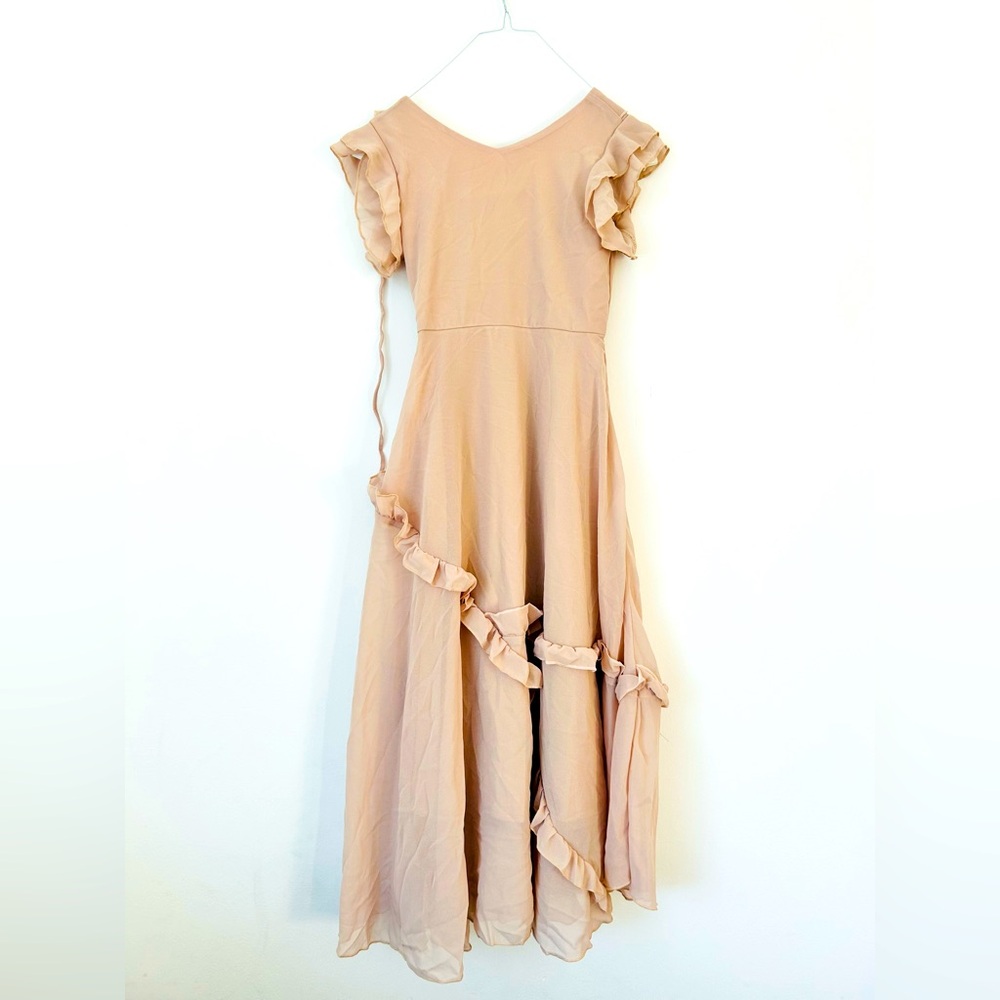 Mia JOY Imogen Maxi Dress in Shell